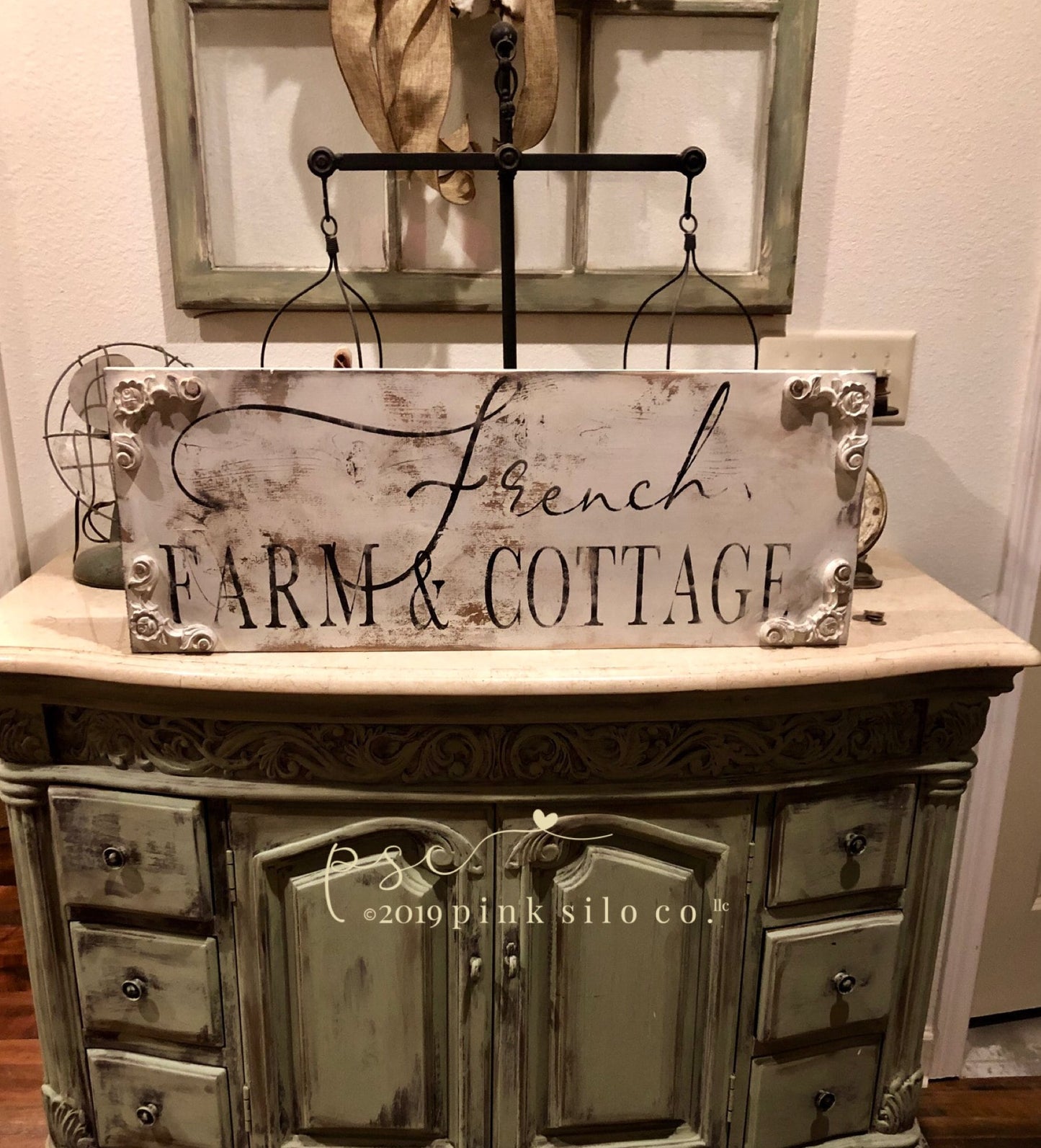 Farmhouse sign/French farm and cottage sign/rustic farmhouse sign/French country sign/rustic sign