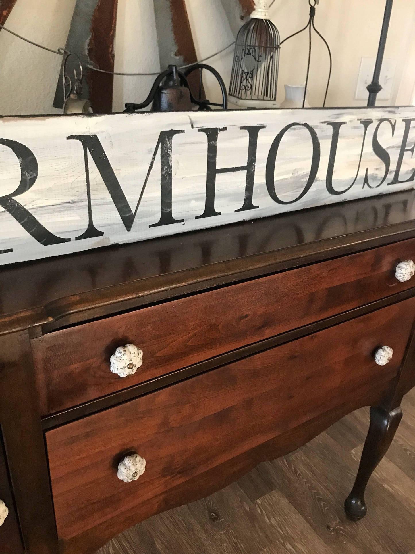 Farmhouse sign/you pick the size/farmhouse sign/rustic sign/farmhouse wall decor/distressed sign/hand painted wall decor