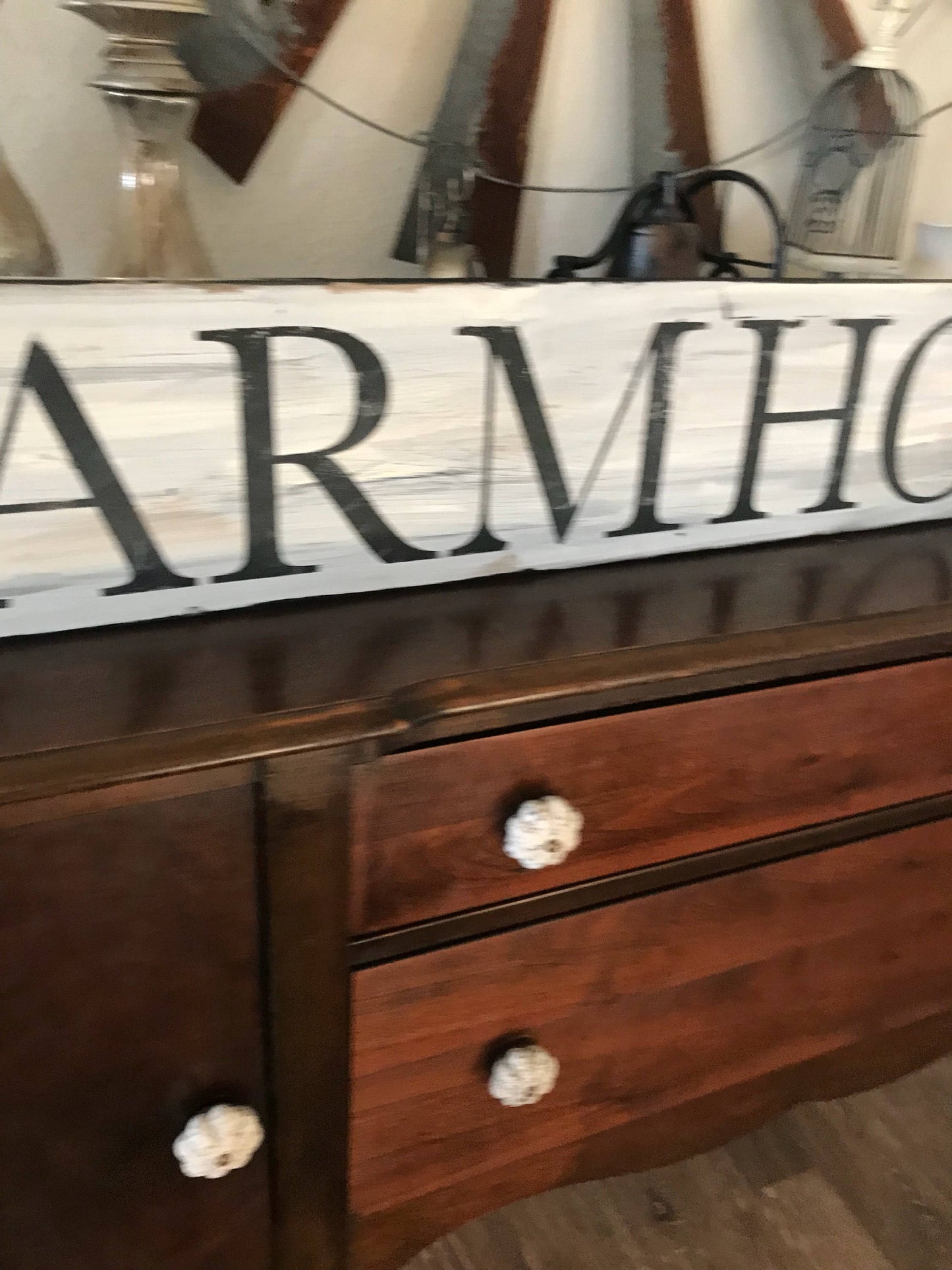 Farmhouse sign/you pick the size/farmhouse sign/rustic sign/farmhouse wall decor/distressed sign/hand painted wall decor