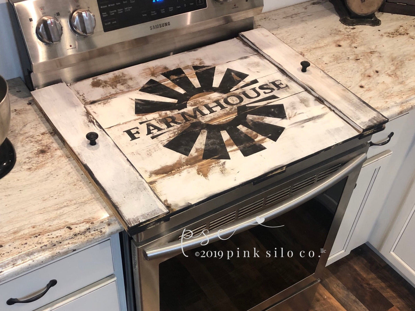 Windmill noodle board/ Farmhouse  noodle board/ stove cover/farmhouse stove cover, farmhouse sign/stove board/stovetop board