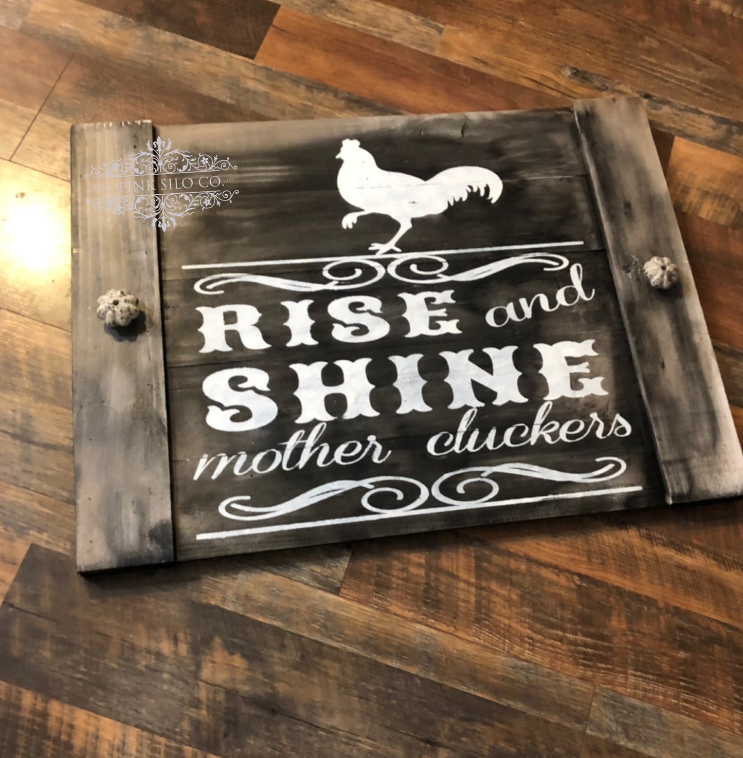 Rise and shine mother cluckers noodle board/rooster noodle board/stove cover/stovetop cover/farmhouse noodle board/wood stove