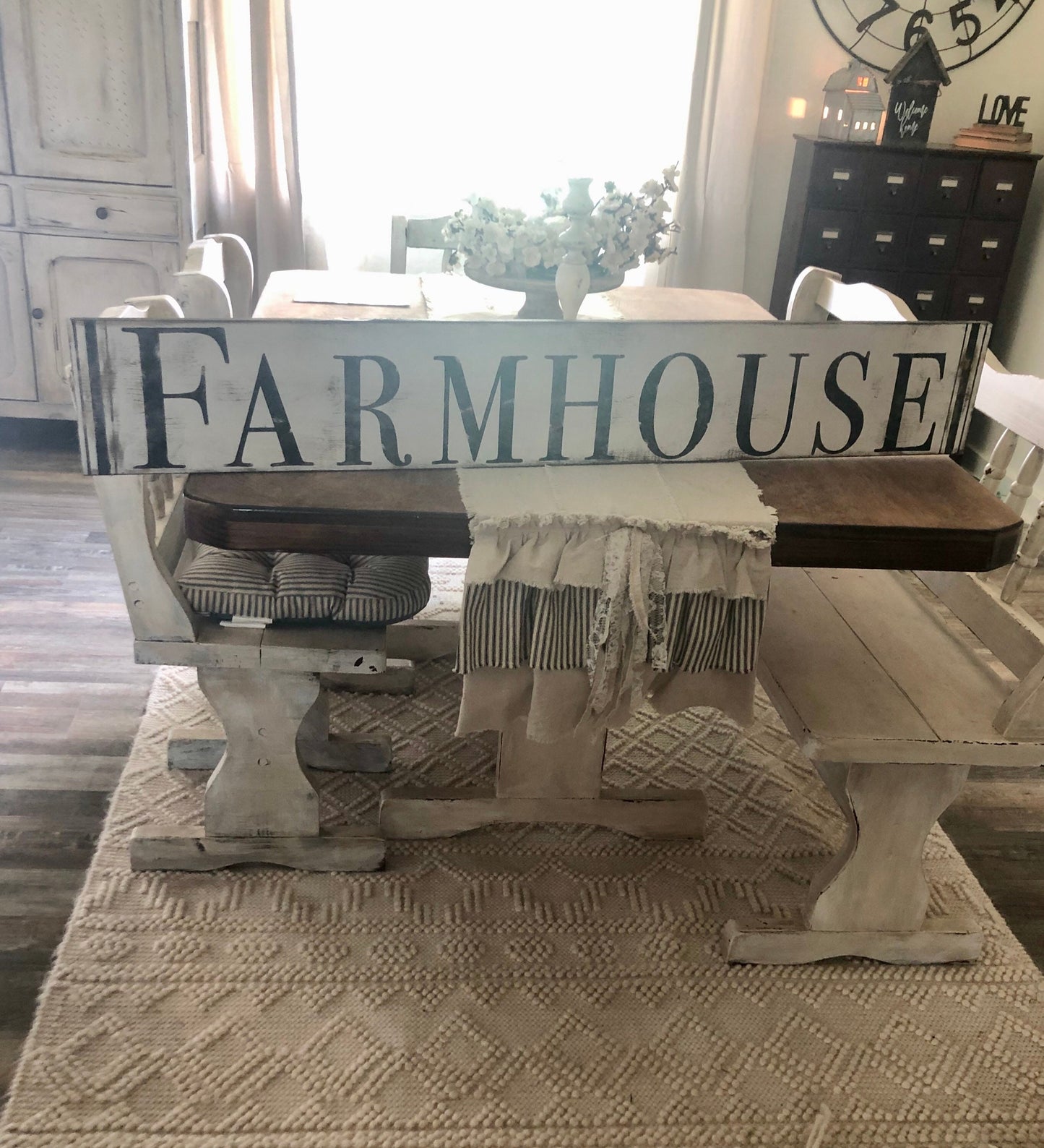 Rustic farmhouse sign/Huge Farmhouse sign/large farmhouse sign/rustic wall decor/distressed farmhouse sign